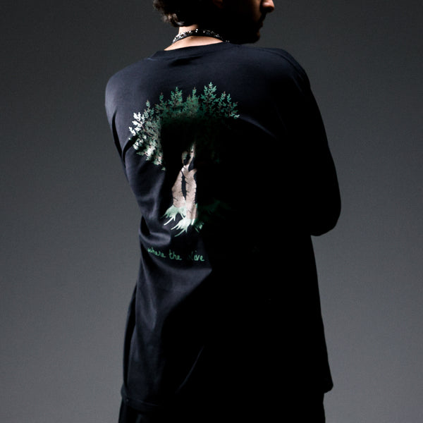 Roots // Palestine (فلسطين) - Black Long Sleeve