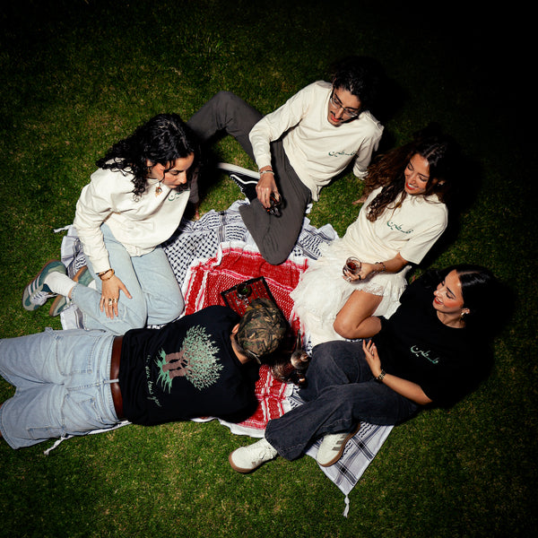 Roots // Palestine (فلسطين) - Black Long Sleeve