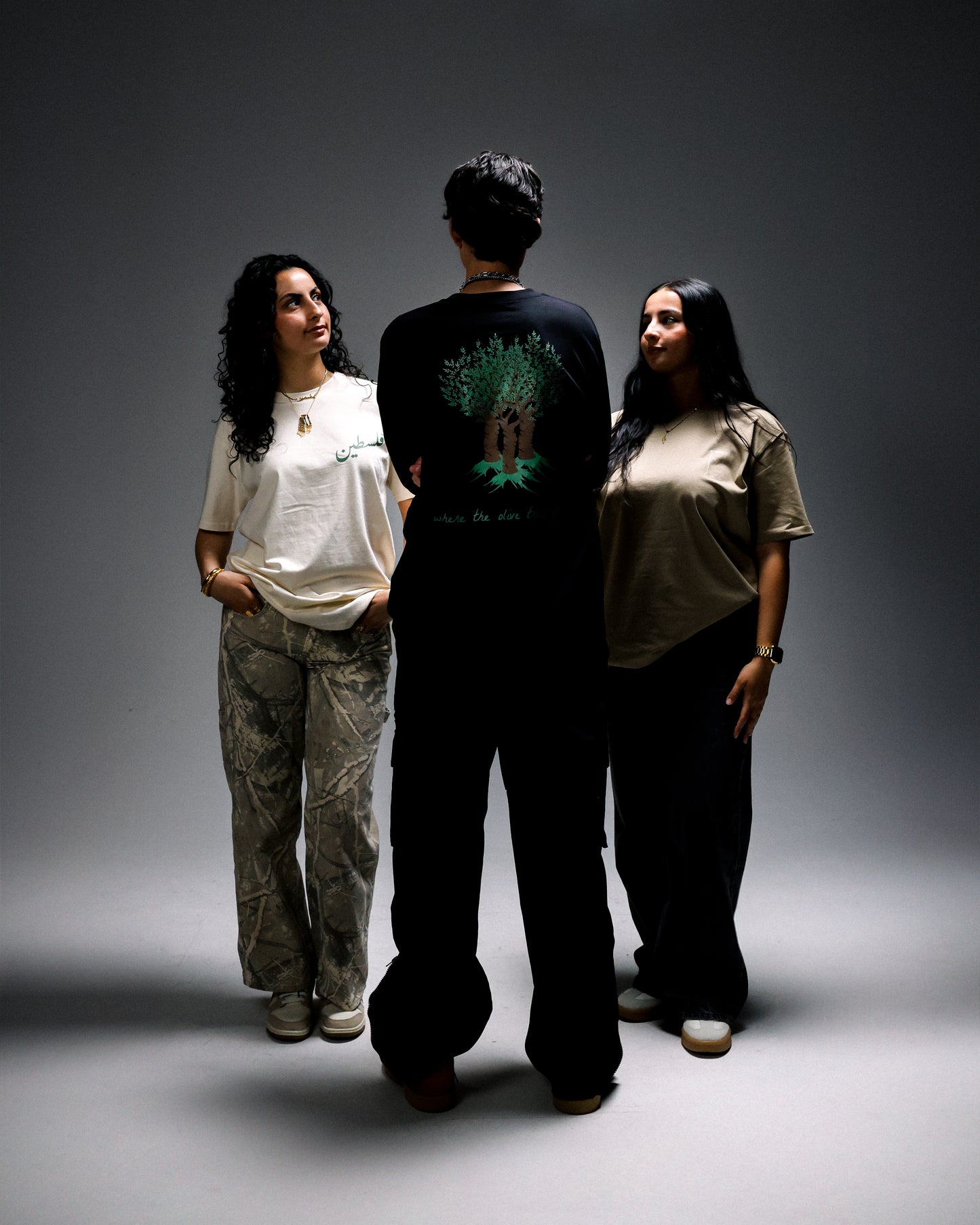 Roots // Palestine (فلسطين) - Black Long Sleeve