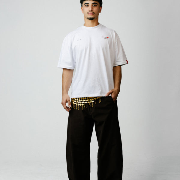 Levantine Love Boxy Crop Tee