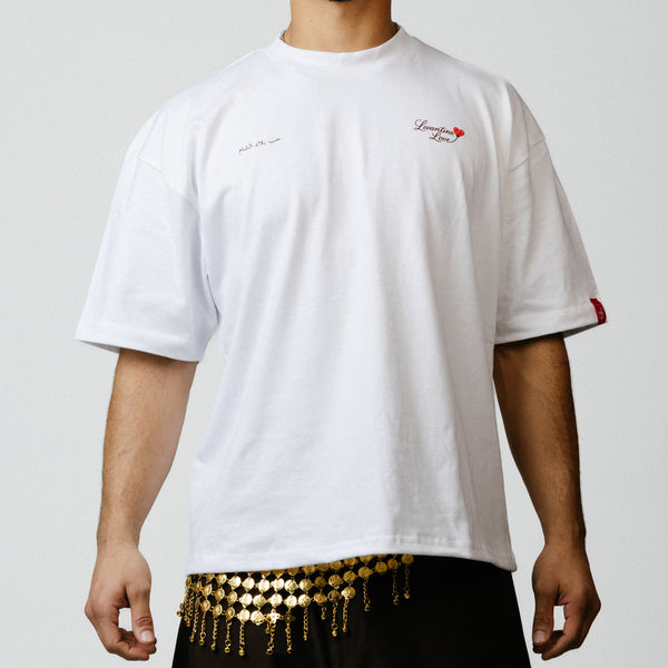 Levantine Love Boxy Crop Tee