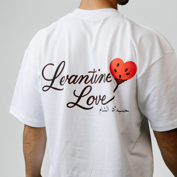 Levantine Love Boxy Crop Tee